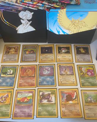 CARTE POKÉMON VINTAGE-DARK FLAREON/JOLTEON/VAPOREO