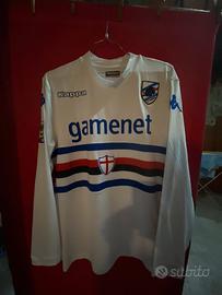 Maglia match worn Sampdoria giocatore Palombo