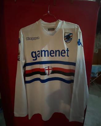 Maglia match worn Sampdoria giocatore Palombo