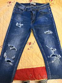 Jeans uomo slim fit elasticizzati di Bruno Leoni