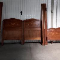 letto in massello e comodini