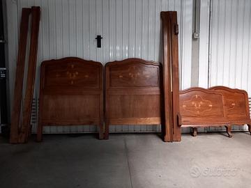 letto in massello e comodini