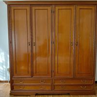 Camera da letto Matrimoniale legno colore noce