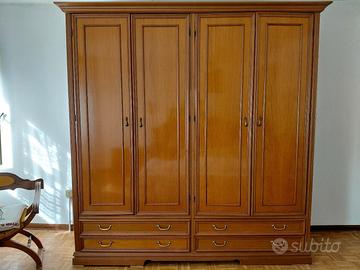 Camera da letto Matrimoniale legno colore noce