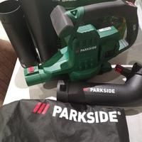 Soffiatore, aspiratore, trituratore,parkside 