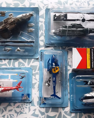Italeri Fabbri – 5 modellini elicotteri - 1:100