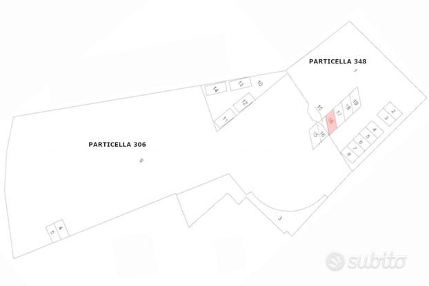Posto auto scoperto (Foglio 6, Particella 348, Sub
