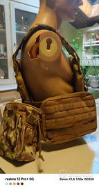 Corpetto/gilet protezione softair/paintball 