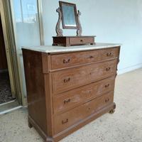 Cassettiera vintage con specchiera prezzo trattabi