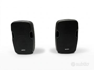 coppia casse Gemini AS-08P+americana e luci