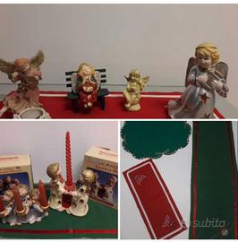 Angeli e Runner decorativi natalizi