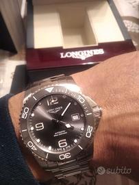 VENDUTO Longines hydroconquest ghiera ceramica Abbigliamento e