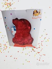 parrucca da clown rossa e riccia 