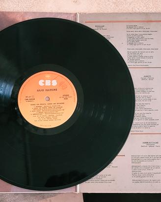 vinile 33giri vintage Julio Iglesias 