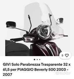 parabrezza givi per beverly