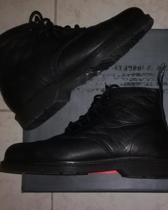 Scarpe in pelle Ducati scarponcini anfibi 
