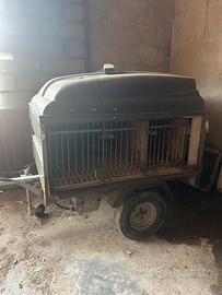 Carrello ellebi trasporto cani