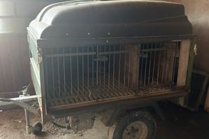 Carrello ellebi trasporto cani