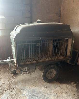 Carrello ellebi trasporto cani