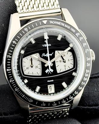 Yema Rallygraf Meca-Quartz II Reverse Panda -Nuovo