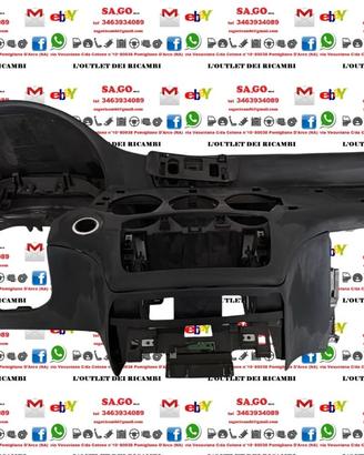 CRUSCOTTO NUDO SENZA AIRBAG PASSEGGERO MERCEDES CL