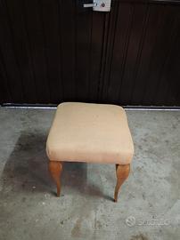 sgabello imbottito
