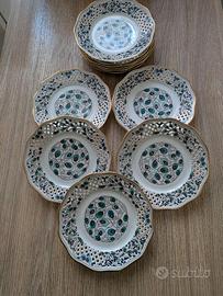 Piattini da dolce Pittoria di Doccia