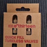 Valvole tubeless e-thirteen nuove