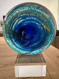 Acquario in vetro di murano