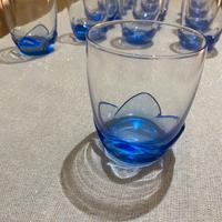 Set bicchieri Blu 14 pezzi