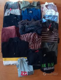 LOTTO STOCK UOMO M L 20 pezzi
