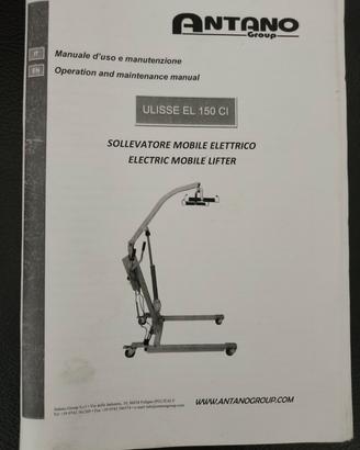 Titolo:
Sollevatore mobile elettrico per disabili 
