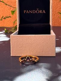 Pandora Disney Frozen – Anello Elsa Tiara Viola
