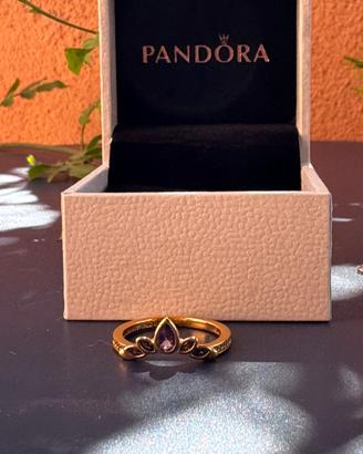 Pandora Disney Frozen – Anello Elsa Tiara Viola