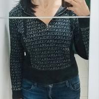 Maglia Armani Exchange con cappuccio tg S
