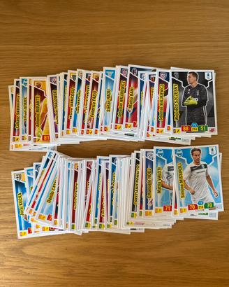 Lotto di 80 Carte Panini Adrenalyn XL