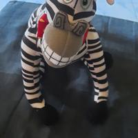Peluche zebra Madagascar 3.