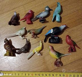 uccelli di plastica anni '70