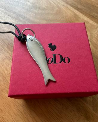 Ciondolo collana Dodo maxi in argento