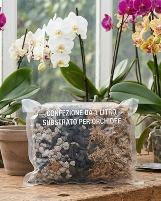Substrato per orchidee