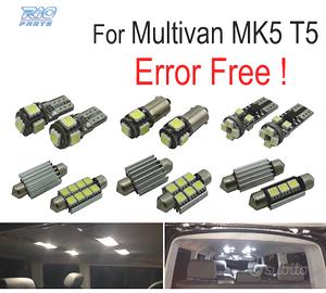 KIT 18 LAMPADE LED INTERNE PER VOLKSWAGEN VW MULTI