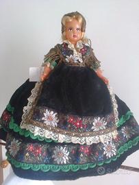 Bambolina costume Francese fine anni '50 rara