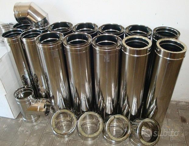 Modulo per inserimento sonda I2PF ISO25 INOX Canna fumaria doppia