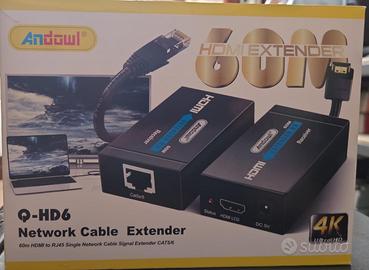 EXTENDER PROLUNGA HADMI VIA CAVO LAN 