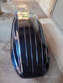 Box tetto auto portapacchi marca G3 usato per Bmw