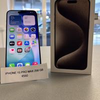 iPhone 15 pro max 256 gb
