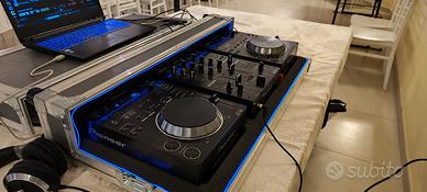 Pioneer CDJ 350 +mixer  DJM 350 + flight FLT 350