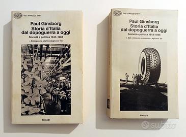 Due volumi “Storia d'Italia dal dopoguerra a oggi”