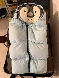 Sacco termico imbottito per neonato fino a 6 kg