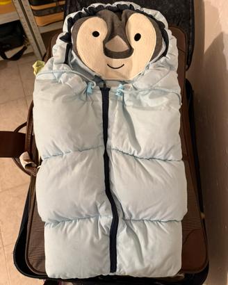 Sacco termico imbottito per neonato fino a 6 kg